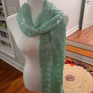 Cutest mint green scarf